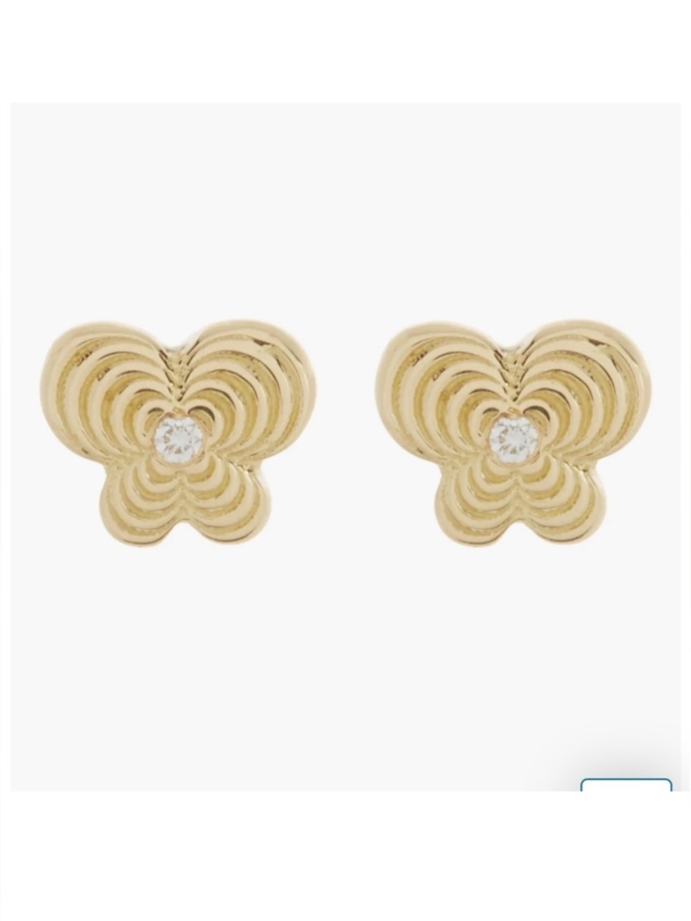Bony Levy Butterfly 18K Diamond Stud Earrings